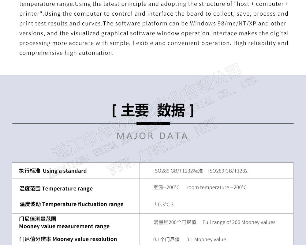 電腦控制門(mén)尼粘度儀